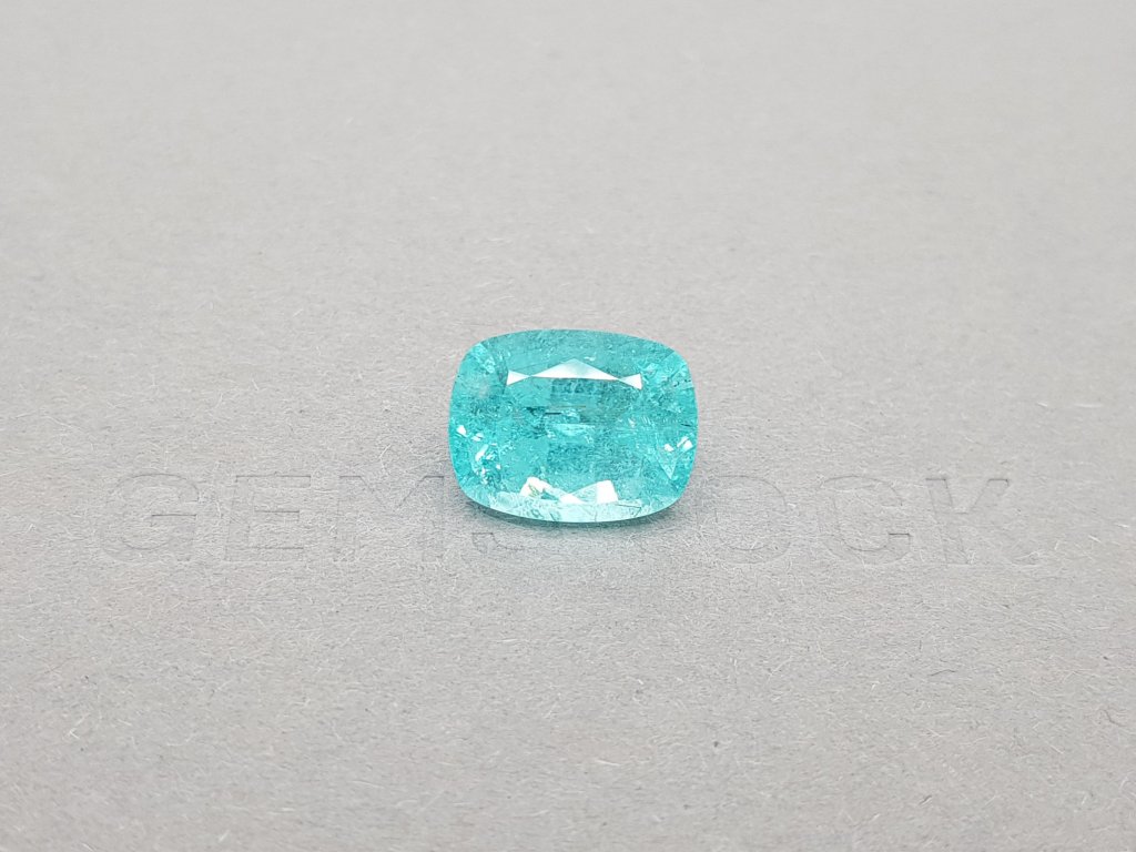 Cushion Cut Neon Paraiba Blue 6.78 ct Image №1