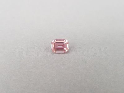 Octagon cut pink tourmaline, 2.97 ct, Congo photo