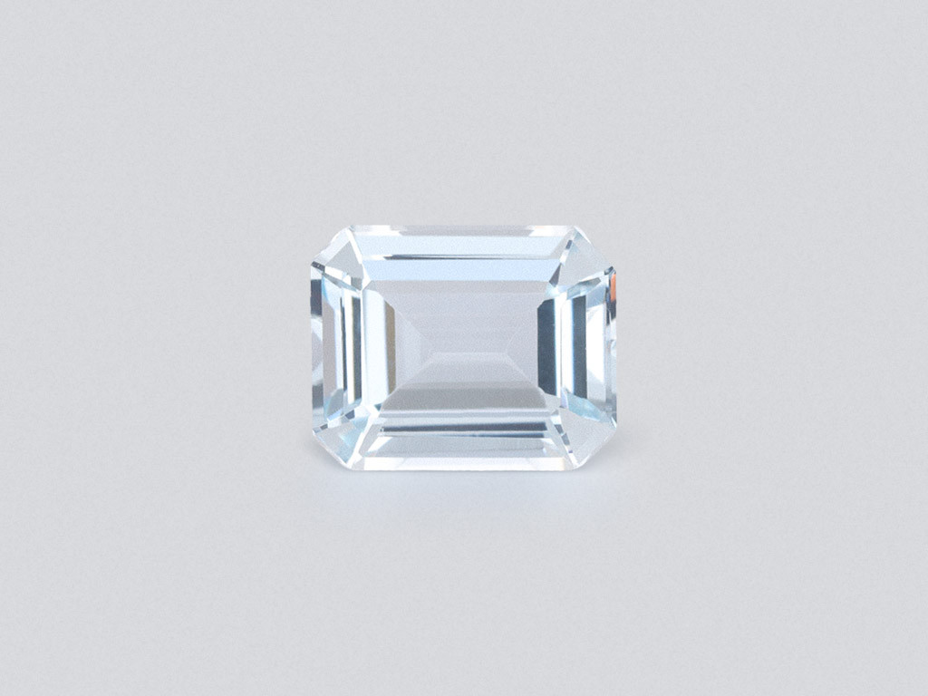 Aquamarine octagon cut 2.94 carats, Madagascar  Image №1