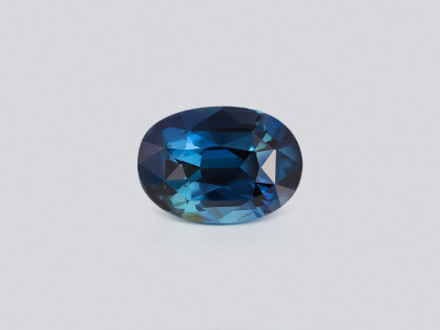 Unheated Teal sapphire oval cut  2.01 carats, Sri Lanka photo