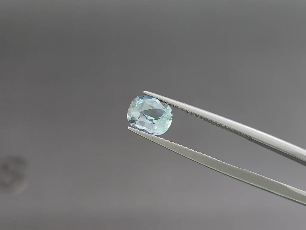 Set of aquamarines cushion cut 2.54 carats, Madagascar Image №3