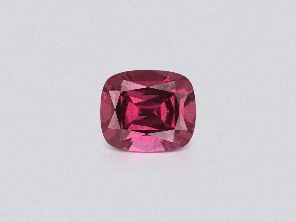 Garnet rhodolite cushion cut 1.40 carats, Madagascar Image №1