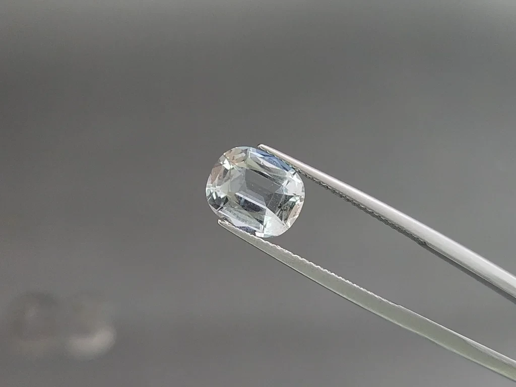 Set of  aquamarines cushion cut 6.77 carats, Madagascar Image №3