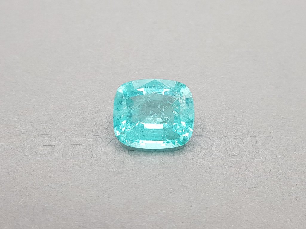 Large greenish blue Paraiba 14.24 ct, Mozambique Image №1