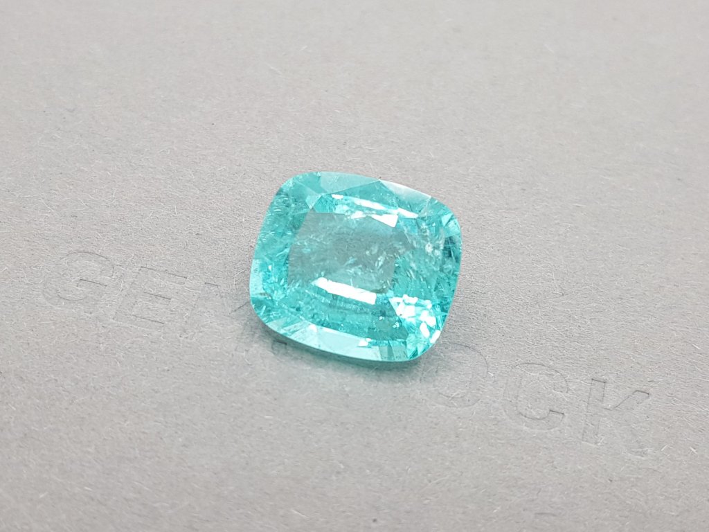 Large greenish blue Paraiba 14.24 ct, Mozambique Image №3