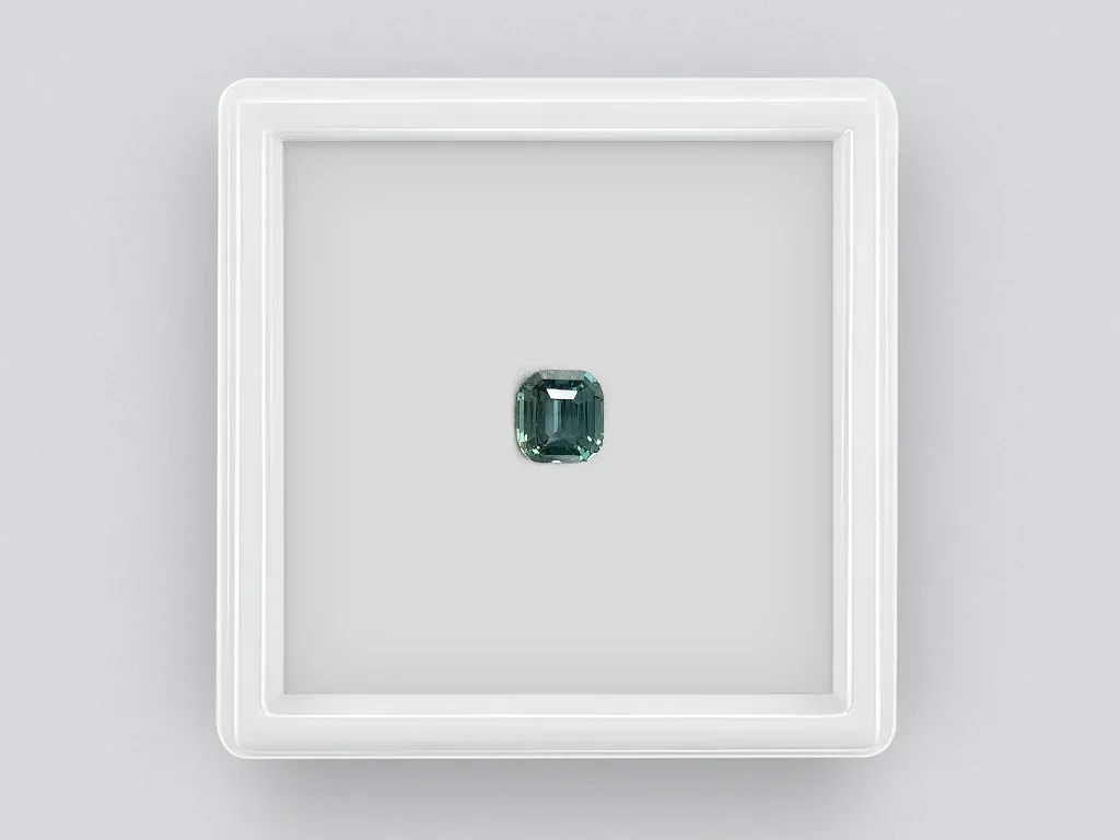 Unheated teal sapphire 1.98 ct, Madagascar Image №1