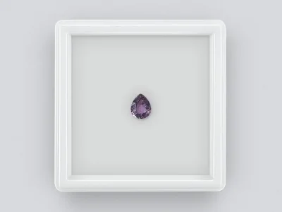 Pear cut sapphire 0.64 carats, Madagascar photo