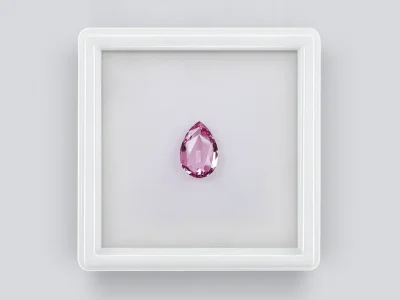 Pear-cut spinel 1.33 carats, Pamir photo