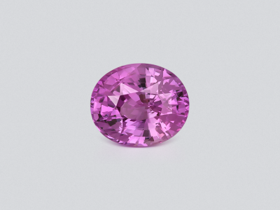 Unheated pink sapphire oval cut 2.05 carats, Sri Lanka photo