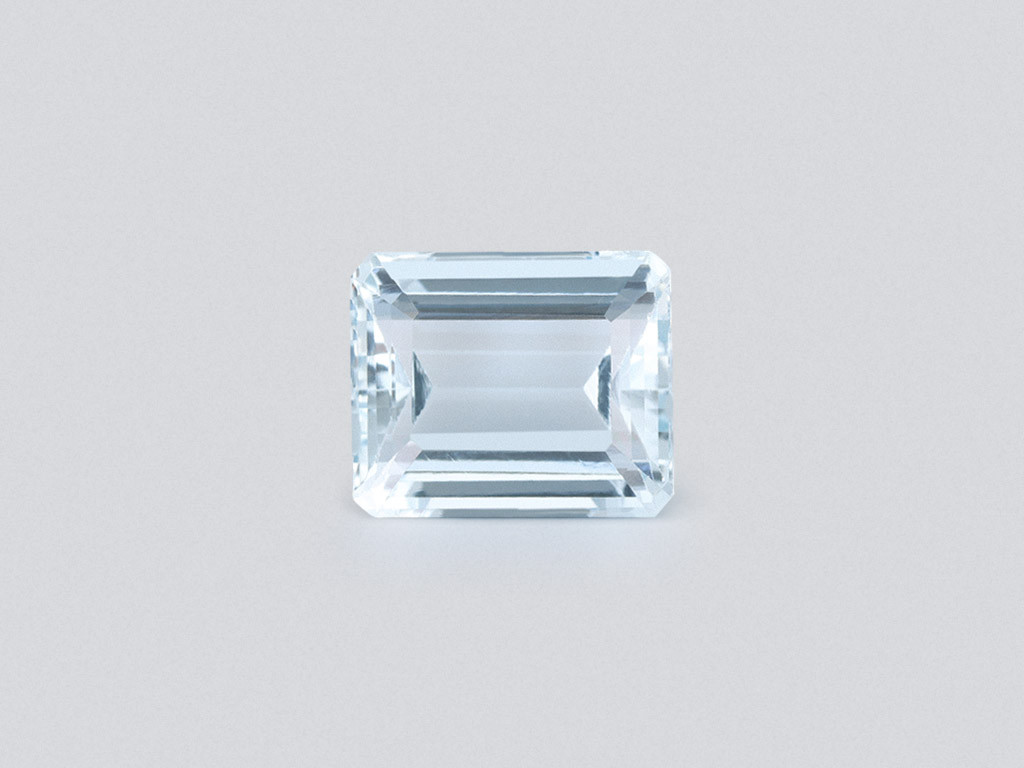 Aquamarine octagon cut 3.98 carats, Madagascar  Image №1