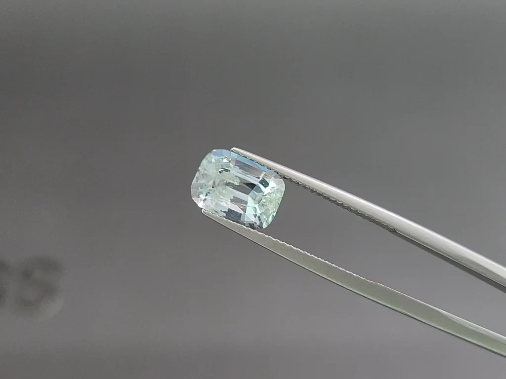 Set of aquamarines cushion cut 5.23 carats, Madagascar Image №3