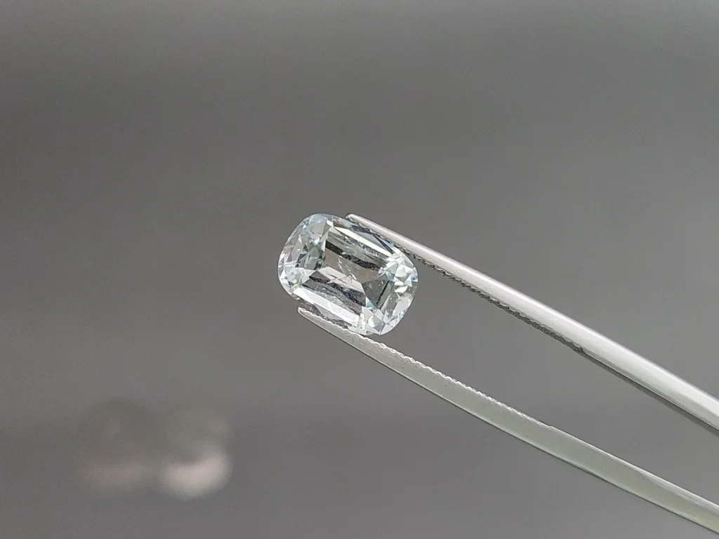 Set of aquamarines cushion cut  6.40 carats, Madagascar Image №3