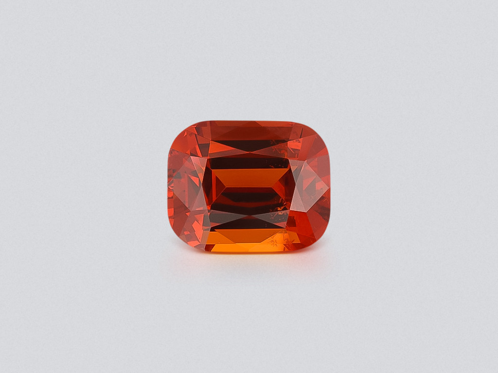 Garnet spessartine cushion cut 5.06 carats, Tanzania Image №1