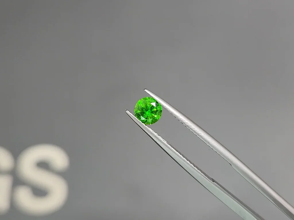 Russian demantoid garnet 0.59 ct Image №3