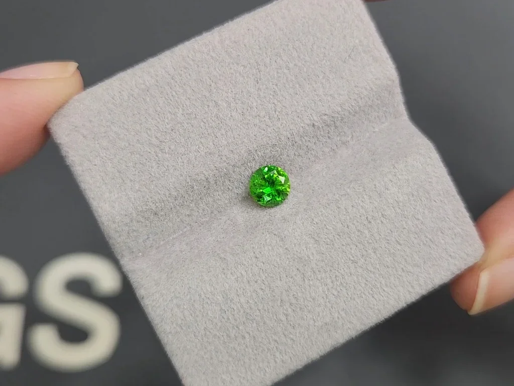 Russian demantoid garnet 0.59 ct Image №4