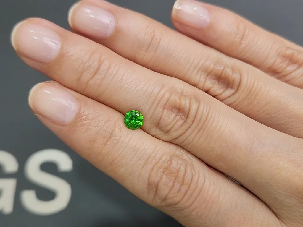 Russian demantoid garnet 0.59 ct Image №2