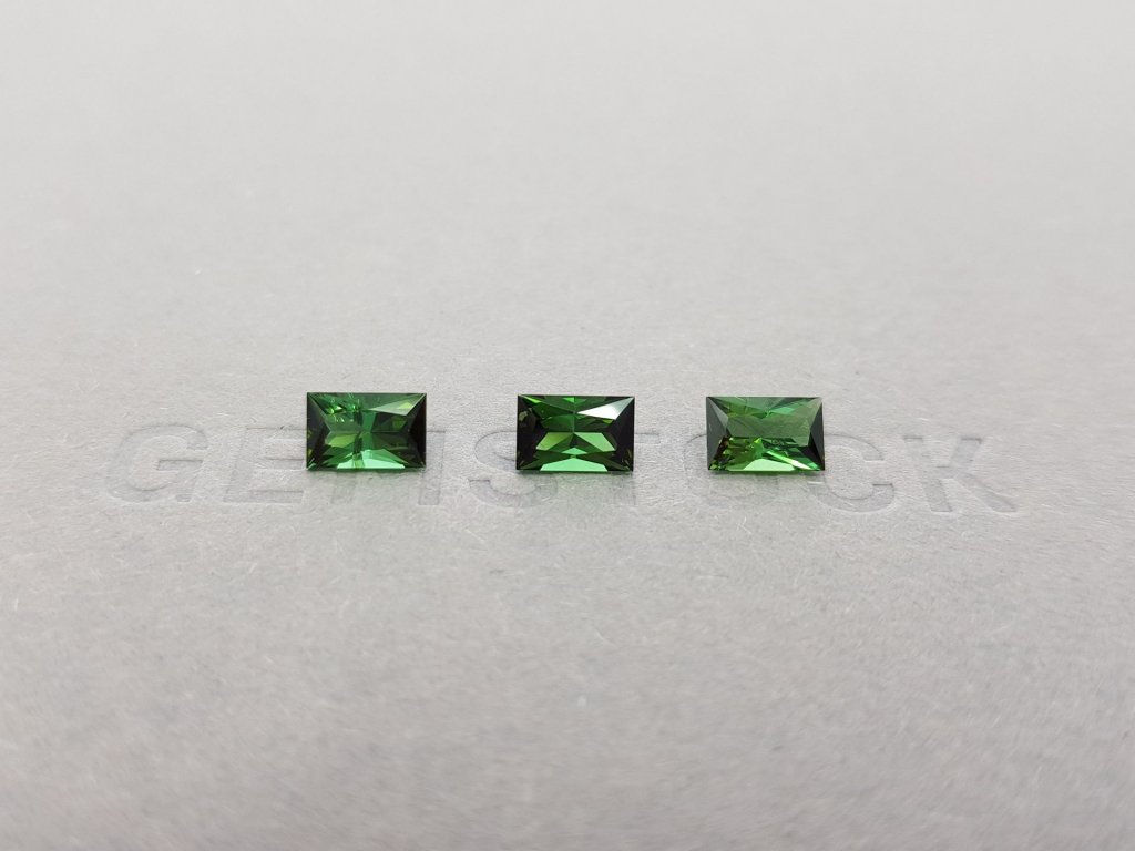Verdelite set 2.22 ct, Afghanistan Image №2