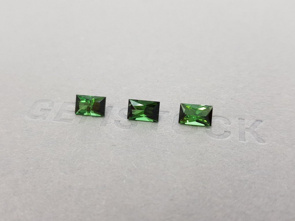Verdelite set 2.22 ct, Afghanistan Image №4