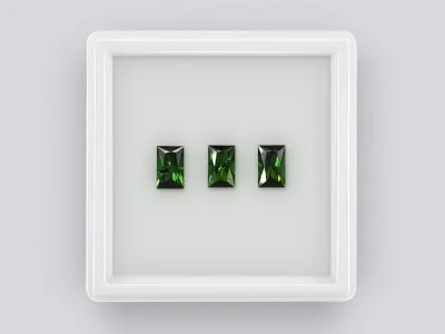 Verdelite set 2.22 ct, Afghanistan photo