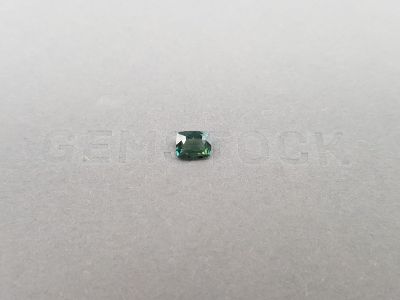 Unheated Teal color sapphire 0.57 ct, Madagascar, GFCO photo