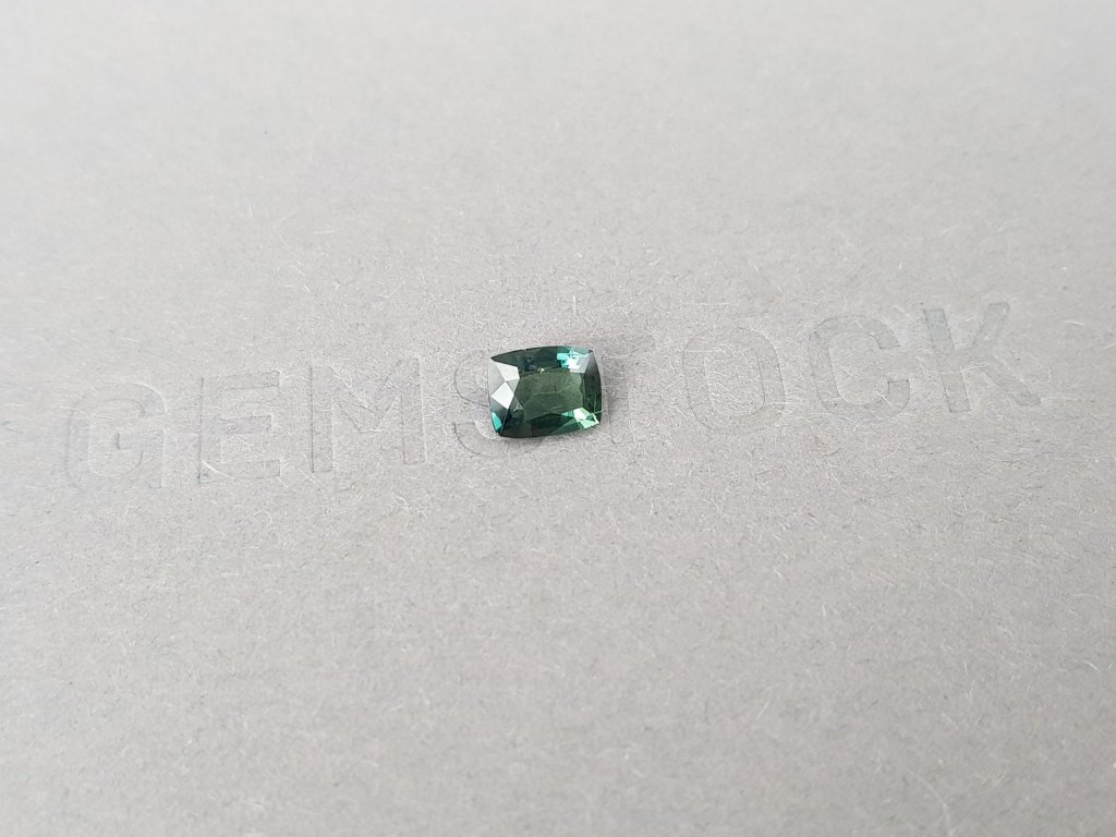 Unheated Teal color sapphire 0.57 ct, Madagascar, GFCO Image №2