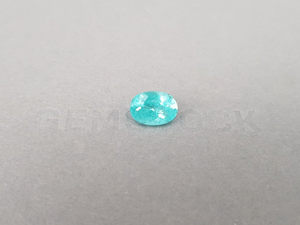 Vivid blue neon Paraiba tourmaline 2.91 ct, Mozambique Image №1