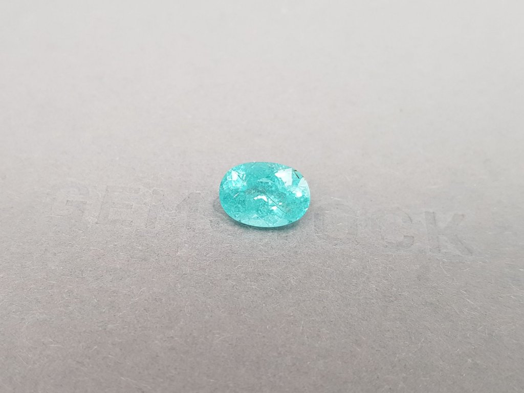 Vivid blue neon Paraiba tourmaline 2.91 ct, Mozambique Image №3