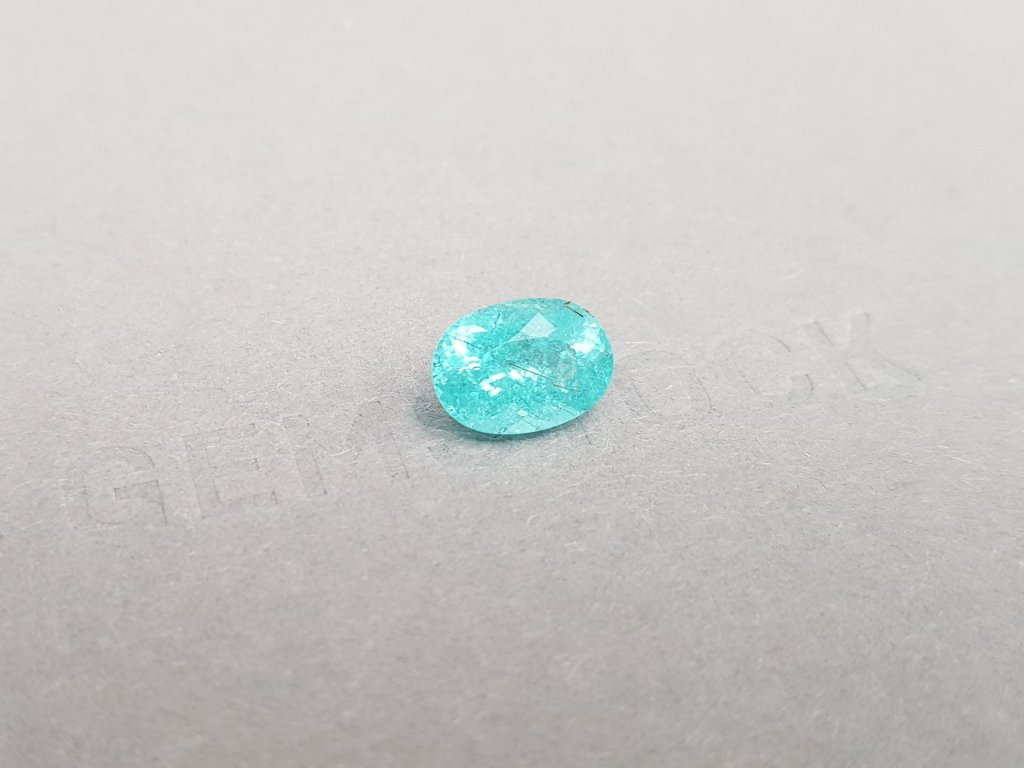 Vivid blue neon Paraiba tourmaline 2.91 ct, Mozambique Image №2