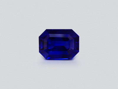 Sapphire Royal Blue octagon cut 3.14 carats, Sri Lanka  photo