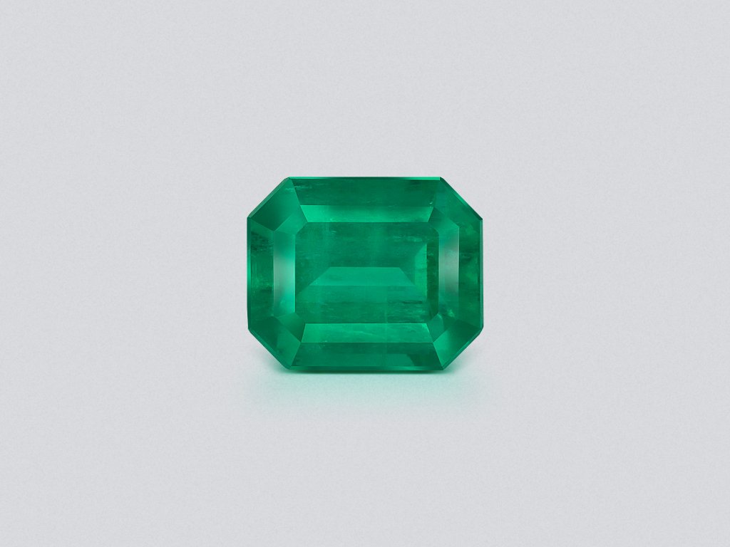 Emerald Vivid green octagon cut 2.55 carats, Colombia Image №1