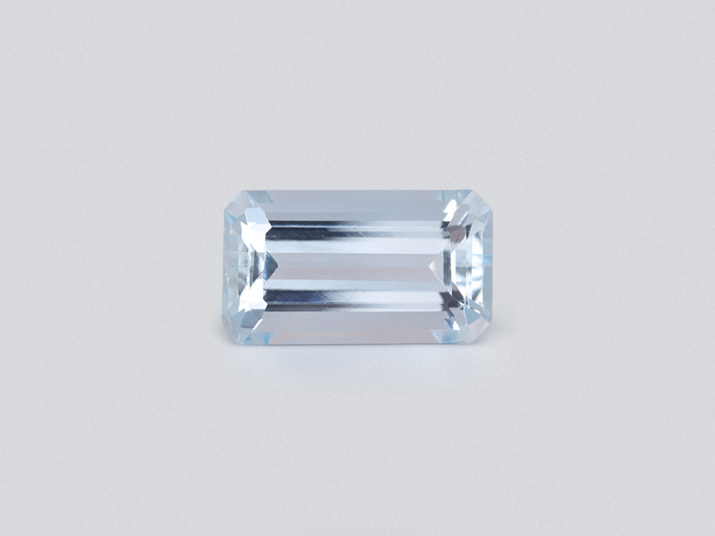 Aquamarine octagon cut 2.73 carats, Madagascar  Image №1
