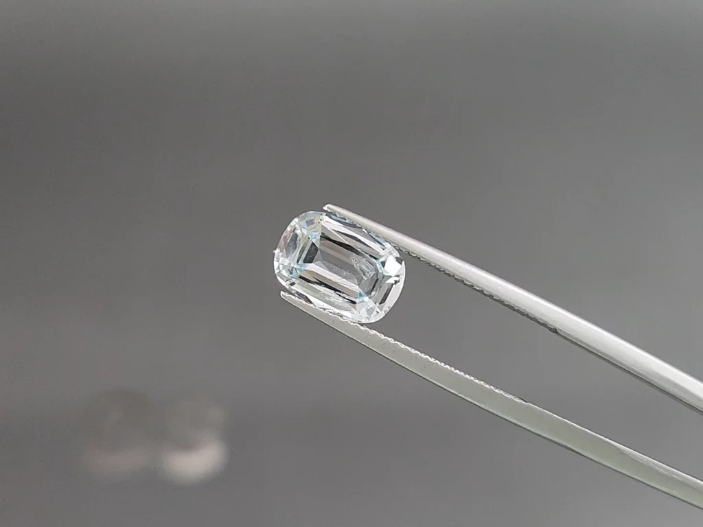 Set of aquamarines cushion cut 6.19 carats, Madagascar Image №3
