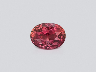 Sapphire Padparadscha oval cut 3.01 carats, Sri Lanka photo