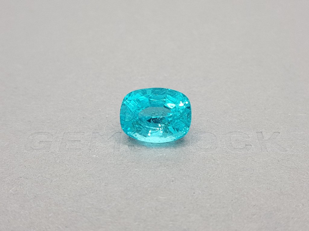 Intense neon blue paraiba 8.64 ct Image №1