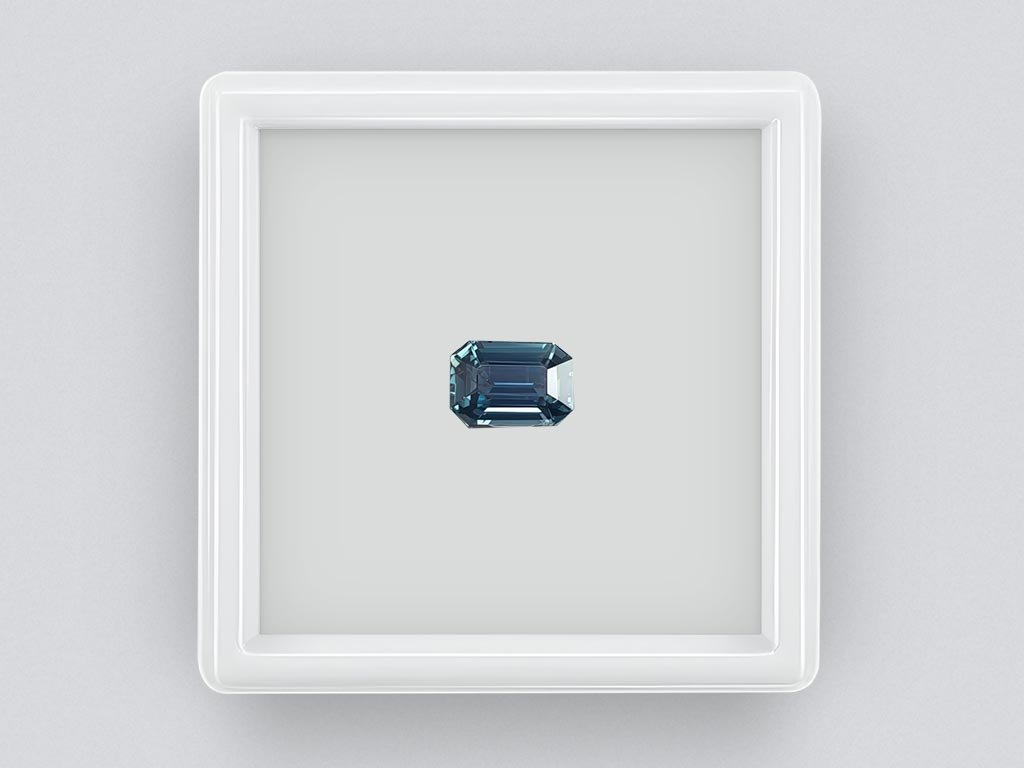 Rare unheated teal color sapphire from Madagascar 2.18 ct Image №1