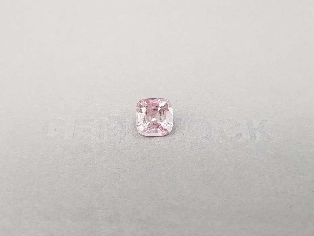 Pastel pink tourmaline in cushion cut 2.40 ct, Africa Image №1