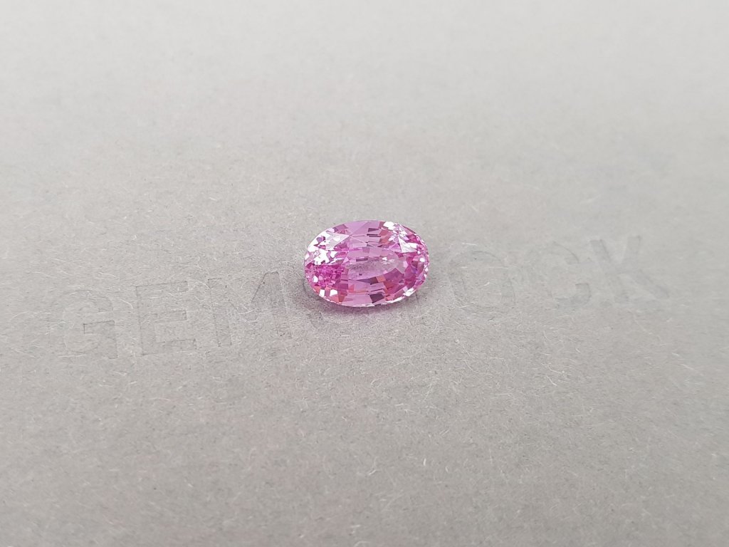 Oval cut Padparadscha sapphire 3.45 ct, Sri Lanka Image №3