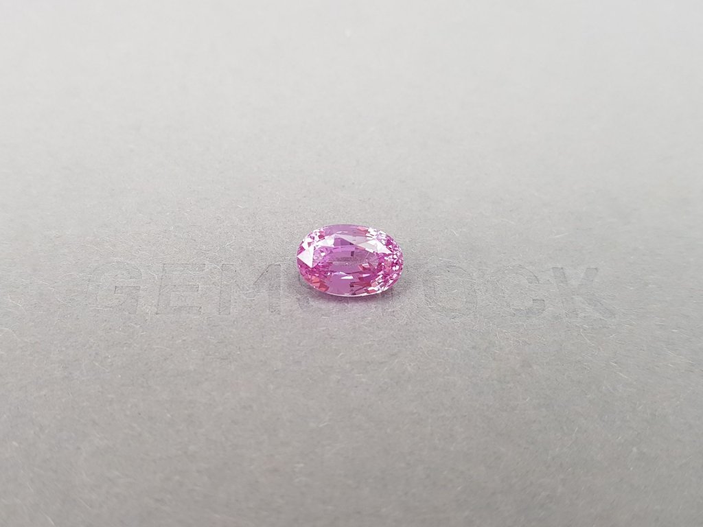 Oval cut Padparadscha sapphire 3.45 ct, Sri Lanka Image №2