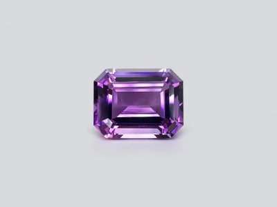 Octagon cut amethyst 8.90 carats, Brazil  photo