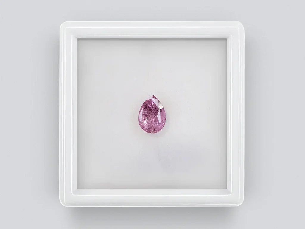 Pear cut spinel 1.66 ct, Tajikistan Image №1