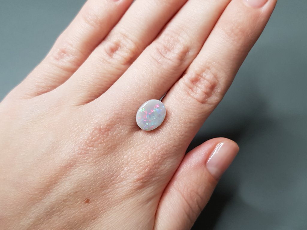 Opal in cabochon cut 2.56 carats Image №2