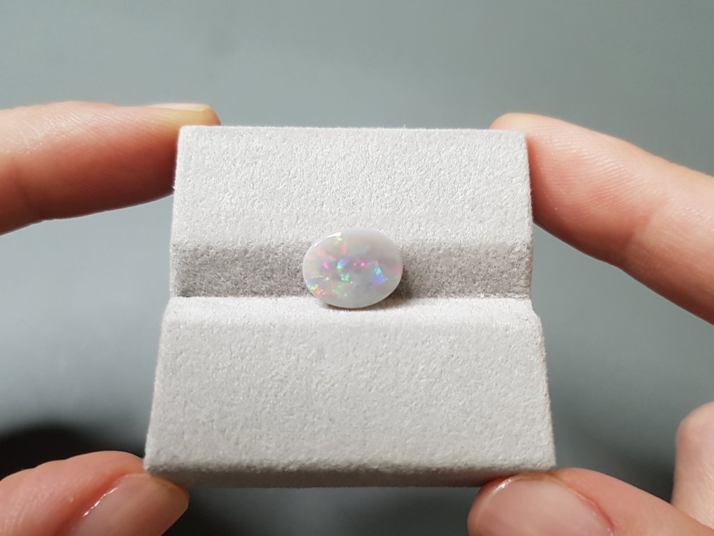 Opal in cabochon cut 2.56 carats Image №3