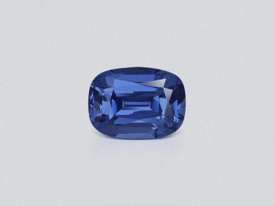Blue spinel in cushion cut 1.75 carats photo