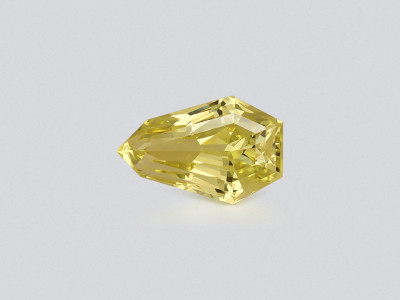 Yellow green chrysoberyl fancy cut 1.49 carats, Sri Lanka photo
