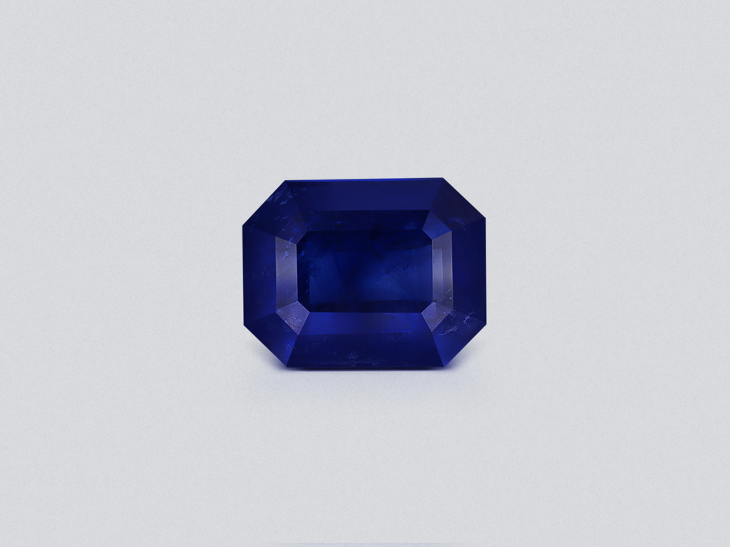 Sapphire Cornflower Blue octagon cut 2.76 carats, Sri Lanka Image №1