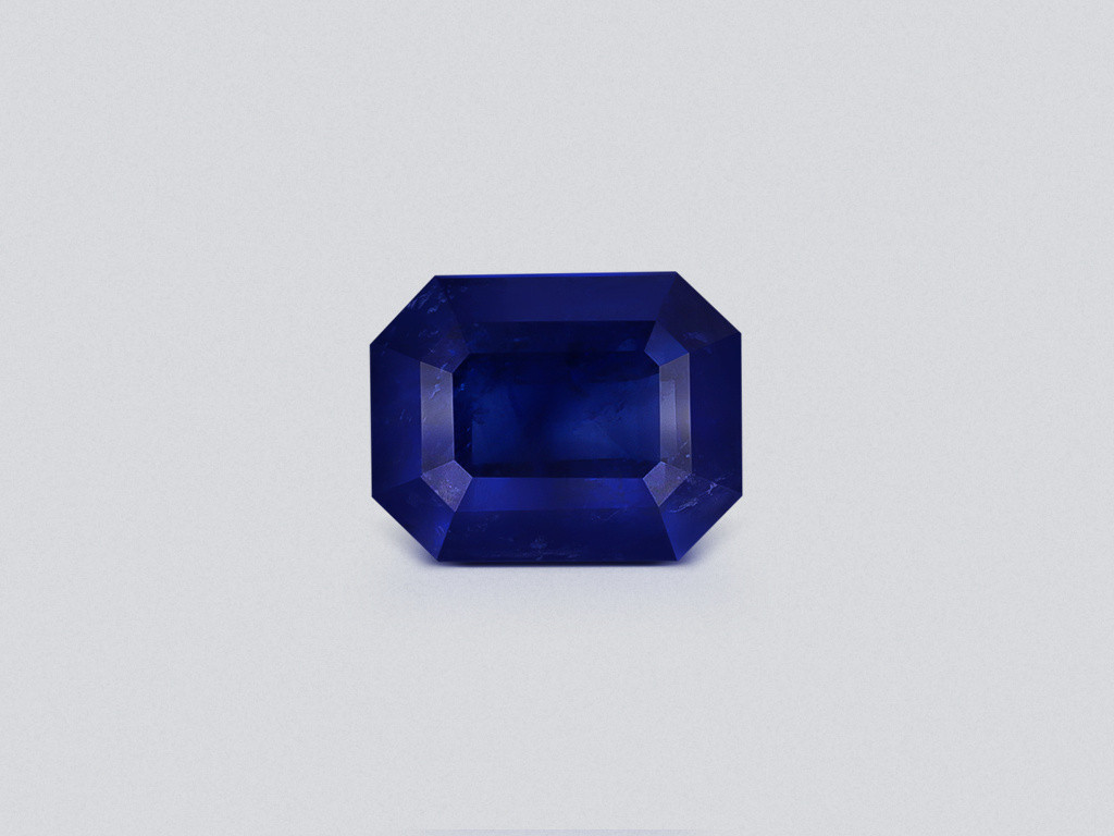 Sapphire Cornflower Blue octagon cut 2.76 carats, Sri Lanka Image №1