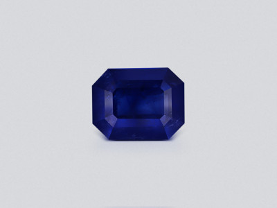 Sapphire Cornflower Blue octagon cut 2.76 carats, Sri Lanka photo