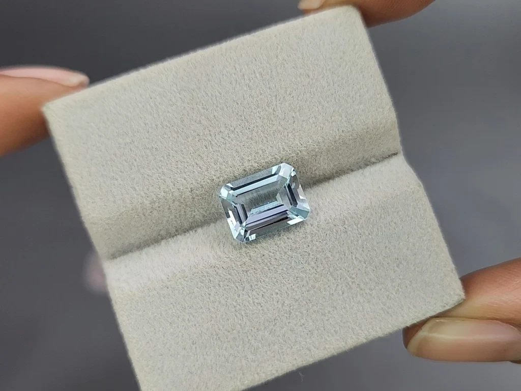 Aquamarine octagon cut 2.57 carats, Madagascar  Image №4