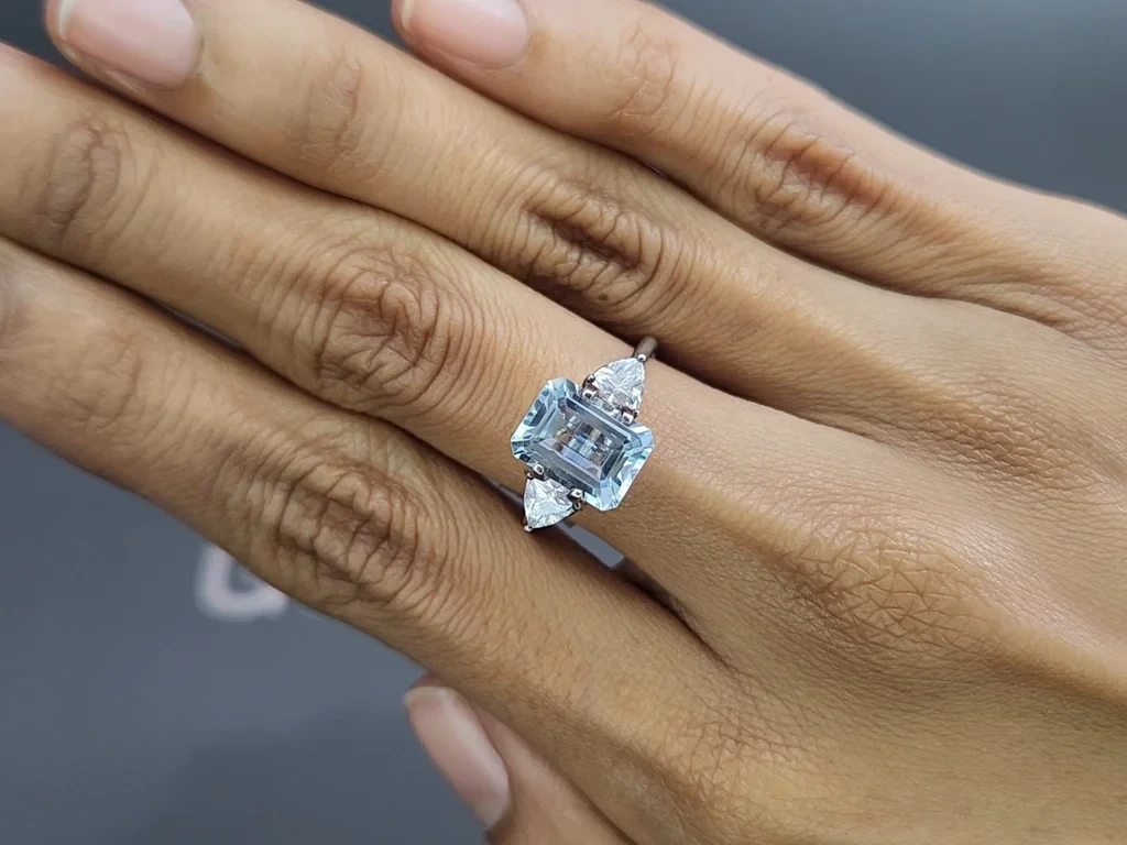 Aquamarine octagon cut 2.57 carats, Madagascar  Image №5