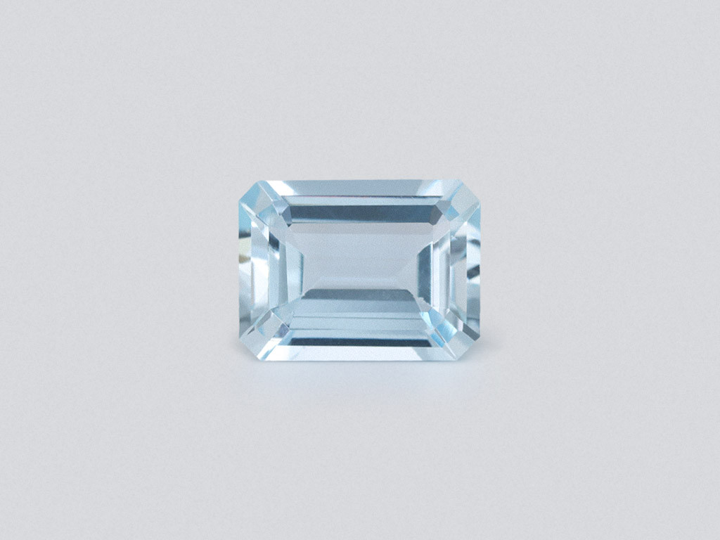 Aquamarine octagon cut 2.57 carats, Madagascar  Image №1